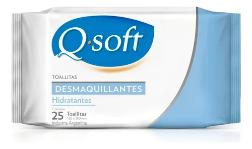 Toallitas Q-soft Desmaquillantes E Hidratantes X 25 Un.
