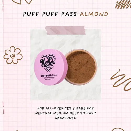 Polvo Fijador Suelto Kimchi Chic Beauty Almendra 113g
