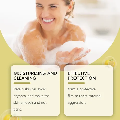 .k Jabón De Baño Mineral Con Limón Ouhoe, Suave E K.