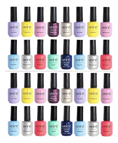 48 Esmaltes Semipermanentes Uñas Meline Color Gel