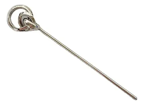 Pasador De Metal En Tonos Fríos, Retro, Accesorio De Pelo Di