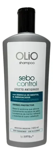 Shampoo Sebo Control Dermo Protector Cabello Graso X 420 Ml