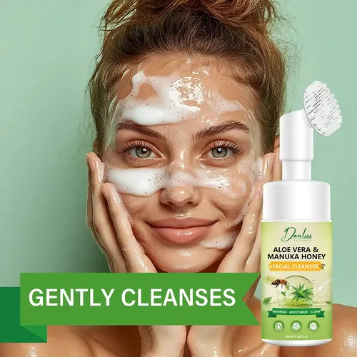 Limpiador Facial De Aloe Vera Y Miel Limpia, Nutre E Hidrata