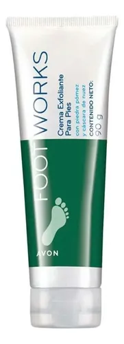 Crema Exfoliante Nocturna Para Pies Avon Foot Works 80g