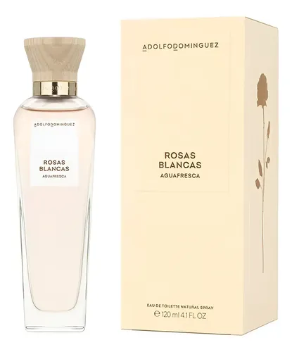 Perfume Mujer Adolfo Dominguez De Rosas Blancas Edt 120ml