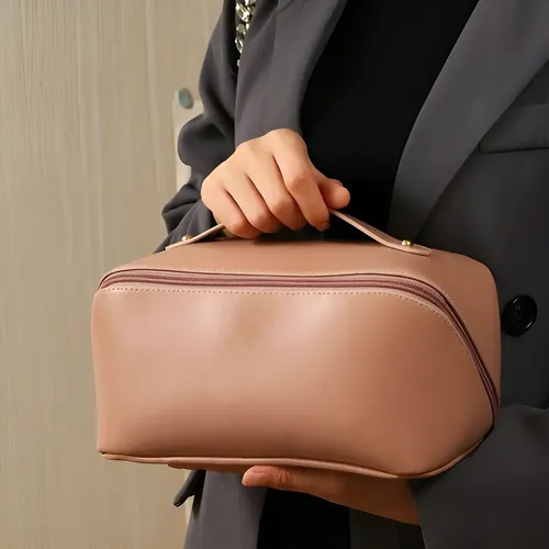 /bolsa De Maquillaje Grande Y Espaciosa Para Mujer De Nécess