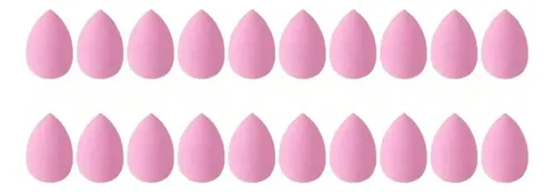 Esponjas De Maquillaje Mini 3cm Secas Y Húmedas, 20 Unidades