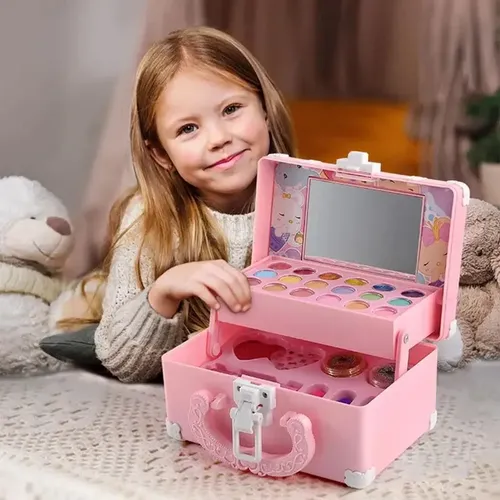 Kit De Maquillaje Lavable, Seguro Y No Tóxico, Juego De Simu