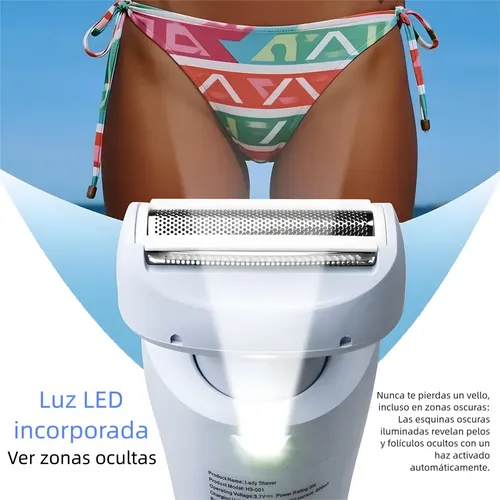 For For Depiladora Eléctrica Afeitadora Rasuradora Mujer