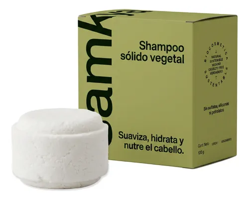 Kit Shampoo Y Acondicionador Solido Vegano Natural Samkya