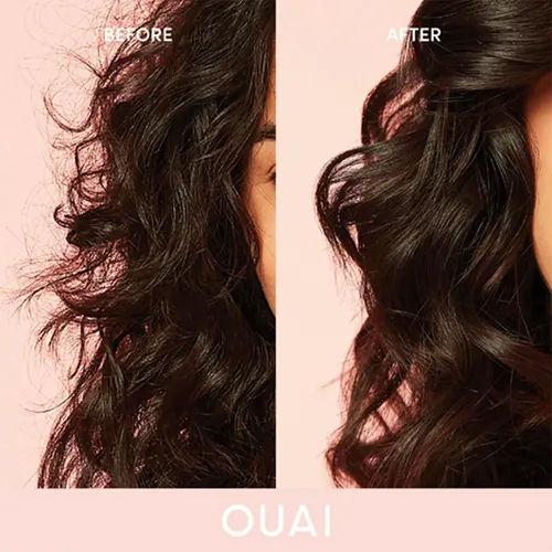Set Anti-frizz Ouai Con Crema Y Espuma, 2 Unidades