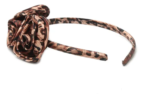 Vincha Para El Pelo Mujer Animal Print Leopardo