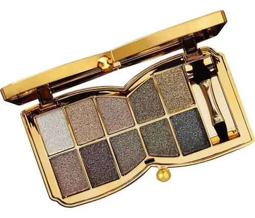 Paleta Glitter Eyeshadow De 10 Colores