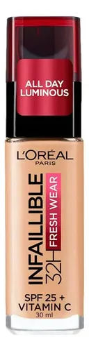 Base Infallible Fresh Wear L’oréal Paris 30ml Tono Vanilla rose