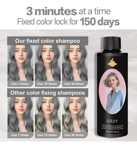 Tinte Semipermanente Para Cabello Gris 268ml Grey