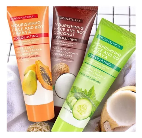 Exfoliante Facial En Gel Blanqueador, Exfoliante Facial Hidr