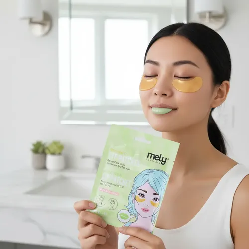 Mascarilla Mely Vitamina C – Aloe Vera | Ojos Y Labios Normal A Sensible