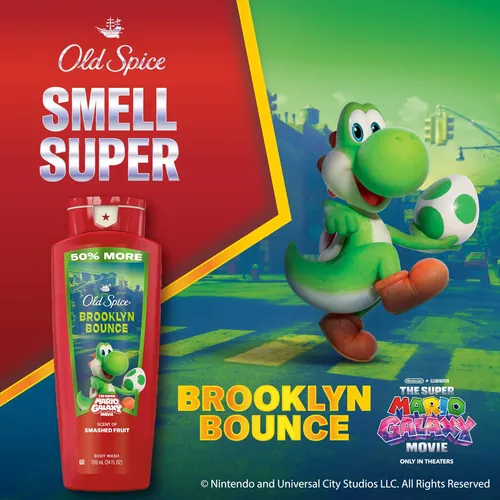 Jabón Corporal Y Facial Old Spice X The Super Mario Galaxy 7