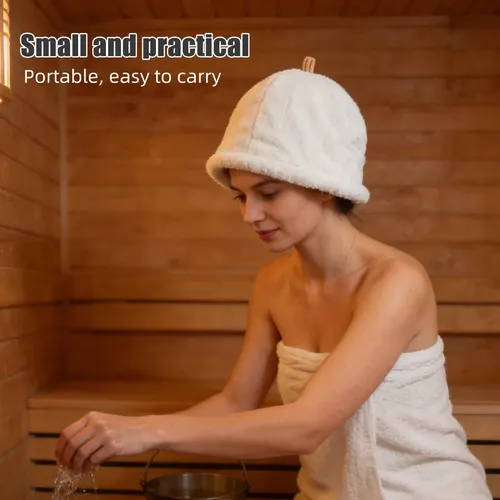 ` Gorro De Sauna For Hombre Y Mujer, Gorro De Baño U