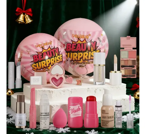 & Set De Bolas De Regalo De Navidad For Cosméticos De 11