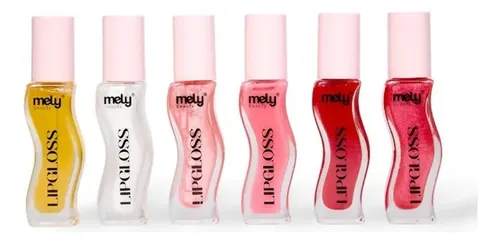 Brillo Labial Mely Crystal Gloss Hidratante Y Brillante