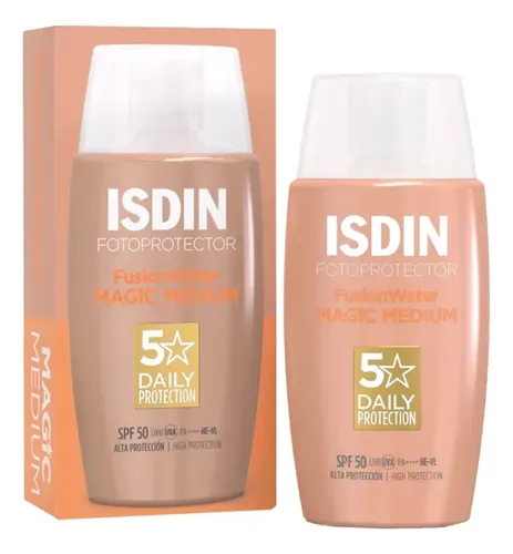 Fotoprotector Fusion Water Magic Medium Spf 50 Ml