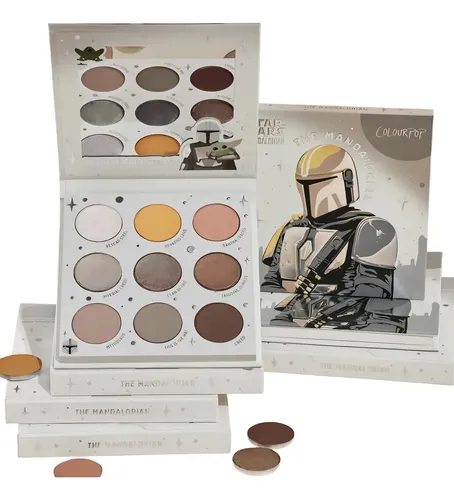 Sombras Para Ojos Colourpop The Mandalorian Color Mate , Mate Con Destellos Y Metálicos Fundidos Brillantes