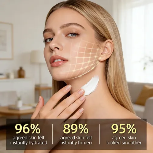 2 Piezas Crema Reafirmante Cuello Y Rostro Piel Firme