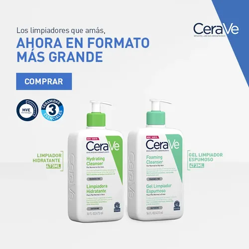 Cerave Limpiador Hidratante Pieles Secas X473ml