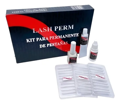 Lash Perm Kit Para Permanente De Pestañas Lash Completo
