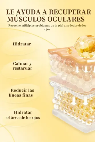 Parches Para Ojos Ojeras Colágeno Oro Arrugas 20 Pares