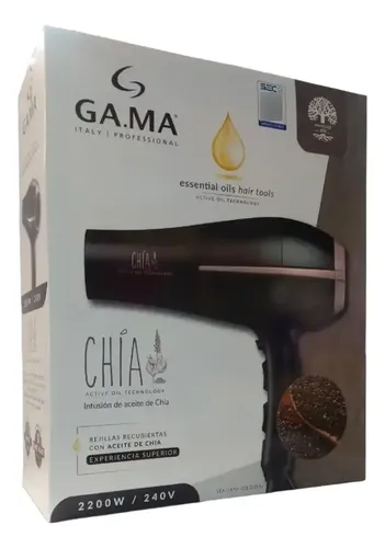 Secador Pelo Gama Peluqueria Profesional Chia Antifrizz 9c