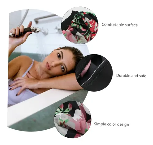 Gorro Dormir Satén Elástico Adultos Accesorios Cabello Baño