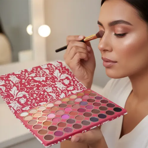 Paleta De 54 Sombras Para Ojos Medecoo Yellow Tous