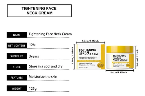 La Crema Para El Estiramiento Del Cuello Y El Anillo Nutre P