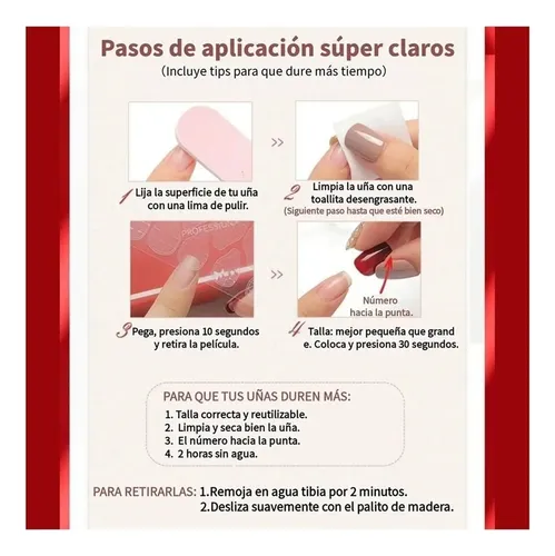 24 Pegatinas Para Uñas Con Flores En Degradado Rosa Y G