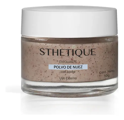 Sthetique Scrub Exfoliante Con Polvo De Nuez Y Jojoba