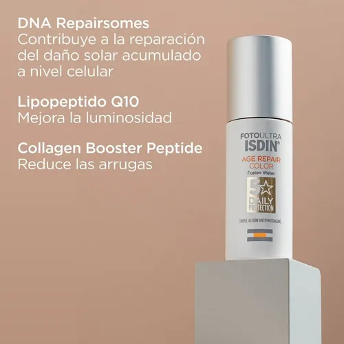 Fotoprotector Isdin Fotoultra Age Repair Color Spf 50- X50ml