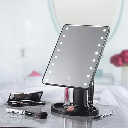 Espejo De Maquillaje Decorativo Con Luz Led Tactil