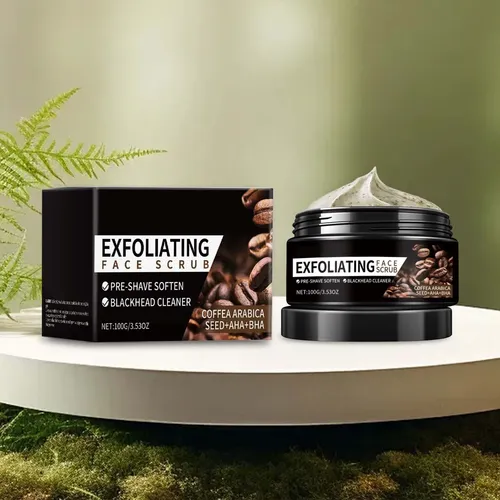 Cy Exfoliante Facial De Café Para Eliminar Puntos Negros Y