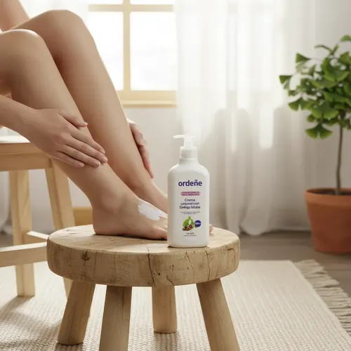 Crema Para Piernas Cansadas Enrojecidas Ginkgo Biloba