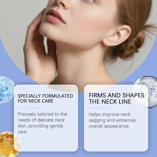 Crema Hidratante Para El Cuello, Cuidado Suave Y Suave