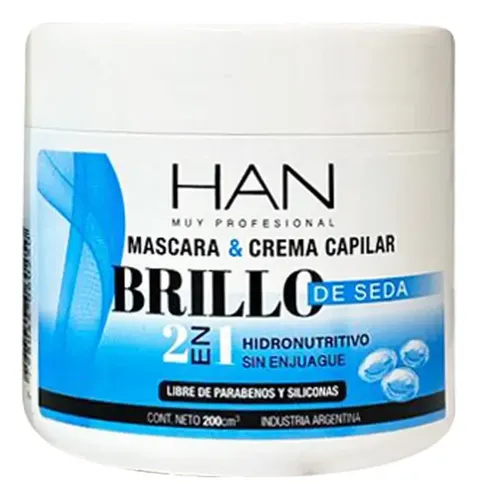 Baño De Crema Han Brillo De Seda Sin Enjuague 200 G