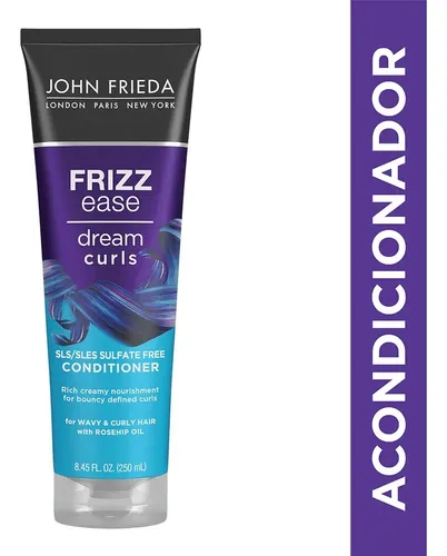 John Frieda Frizz Ease Dream Curls Acondicionador Rulos X250