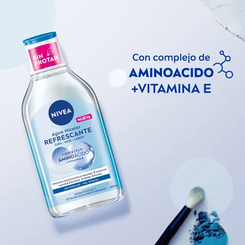 Nivea Facial Agua Micelar Micellair Skin Breathe O2 De 400ml