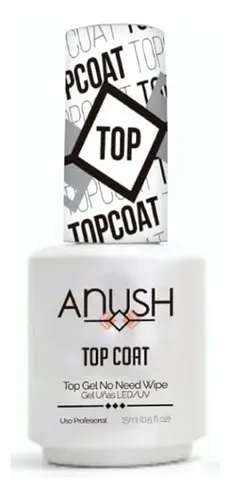 Esmalte Semipermanente Top Coat X15 Ml Anush