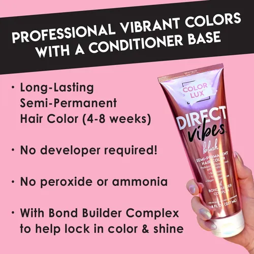 Tinte Semipermanente Para Cabello Lux Direct Vibes Blue 240