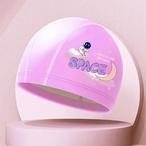 Gorra De Baño Elástica Impermeable For Niños