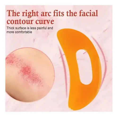Set De 4 Herramientas De Masaje Gua Sha – Tabla Curva Grande