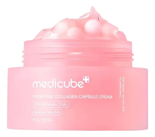Crema Salmon Gel Capsulas Colágeno Hidratante Medicube 55ml Normal A Sensible Día/noche